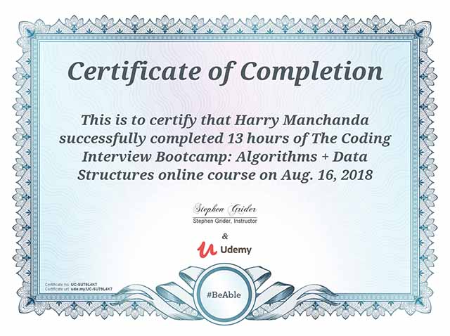 The Coding Interview Bootcamp: Algorithms + Data Structures