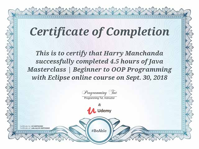Java Masterclass - Beginner to OOP Programming