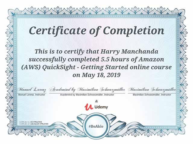 Amazon (AWS) QuickSight - Getting Started