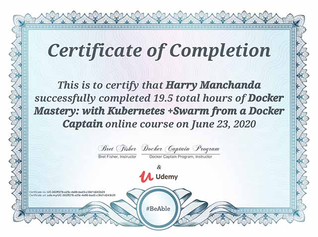 Docker Mastery: with Kubernetes + Swarm from a Docker Captain